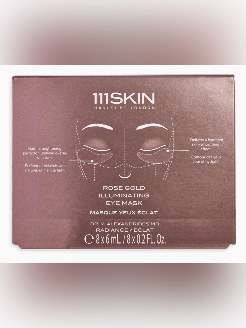 111SKIN
Rose Gold Illuminating 8-Piece Eye Mask Set
